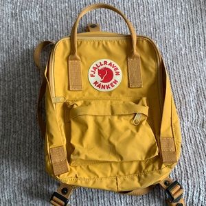 FJALLRAVEN KÅNKEN MINI - Yellow